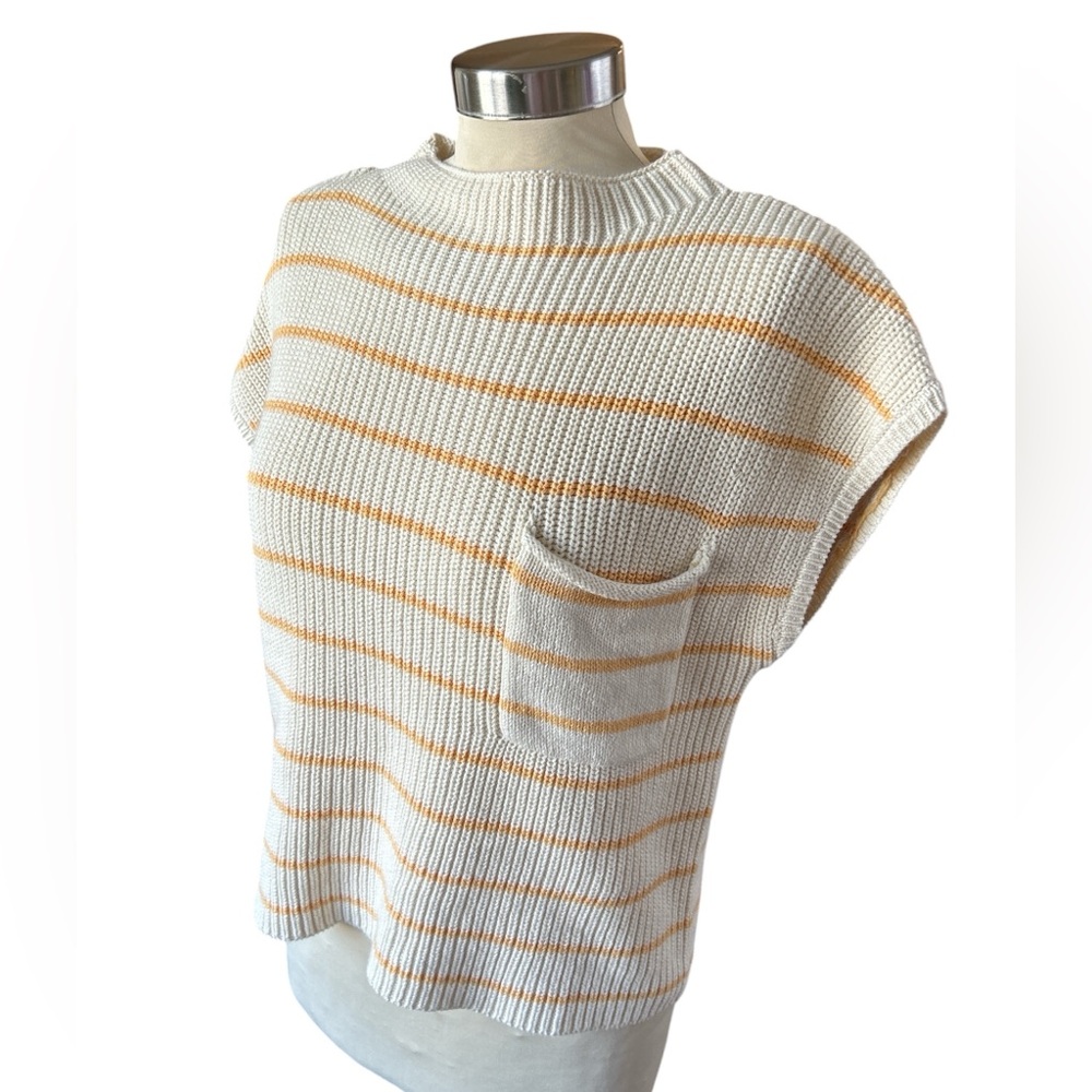 By Together Stripe Knit Sweater Top